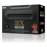 Console Snk Neo Geo X Gold