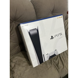 Console Sony Playstation 5 Ps5 825gb Mídia Física Standard Cor Branco preto Coller Refrigeração Hd 2tb Dois Controles Originais