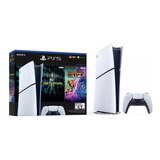 Console Sony Playstation 5 Slim Digital Branco 1tb Jogos Ratchet And Clank E Returnal
