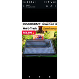 Console Soundcraft Signature 22 De Mistura 110v 240v