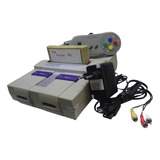 Console Super Nintendo Snes Orig Controle Fonte Av E Brindejunto