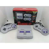 Console Super Nintendo Video Game Snes Classic Edition Mini Original 2 Controles E Jogos