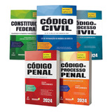 Constituição Código Civil Código Processo Civil Código Penal Código Processo Penal Livros Pocket
