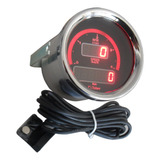 Conta Giros 4000rpm Diesel E Velocimetro Digital 85mm Guster