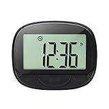 Contador De Passos Multifuncional 3D Pedômetro Com Clipe Para Rastreador De Fitness Para Rastreamento De Passos Distância A Pé Calorias Monitor Portátil De Fitness Com Função De Relógio
