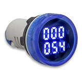 Contador De Peças Digital Com 6 Dígitos 22mm Ad16 22ct Azul