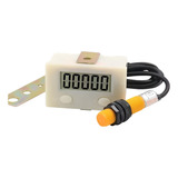 Contador Digital Lcd 5 Dígitos C Sensor Magnetico