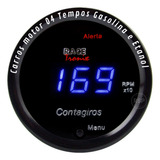 Contagiros Rpm Digital Display Com Led Azul 52mm Tuning