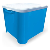 Container Furacao Pet 15 Kg Azul