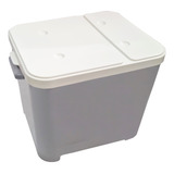 Container Furacão Pet 15 Kg Cinza
