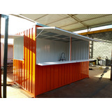 Container Lanchonete Açaí Sorveteria 4mx2mx2 60m