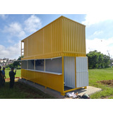 Container Lanchonete Pastel Açaí 2 Andares 6mx2 4m