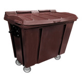 Container Para Lixo 500 Litros Sem Pedal Marron