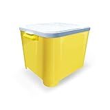 Container Para Racao 15kg Amarelo Furacão Pet Para Cães
