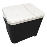 Container Porta Ração Canister Plástico 15 Kg Tampa Conserva