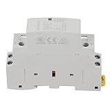Contator CA Doméstico Akozon 2P 20A Montagem Em Trilho DIN Com Recurso 1NO 1NC 220V 230V Operação Compacta E Silenciosa Para Maior Segurança 02 