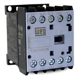 Contator Mini Potência Tripolar 16a 190 220v 1nf 50 60hz Weg