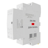 Contator Modular Bipolar 25a 2na 2 Polo Magnetico 220v Exatron Lect4000