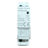 Contator Modular De Potencia 25a Bob 110vca Ac1 2 Polos Na