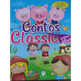 Contos Clássicos 4 Mini Livros De Histórias Infantil