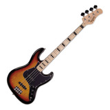 Contra Baixo Jazz Bass Tagima Tjb4 Passivo 4 Cordas Sunburst