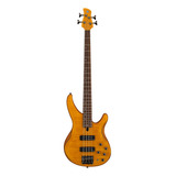 Contrabaixo 4 Cordas Ativo Yamaha Trbx604fm Ma Matte Amber