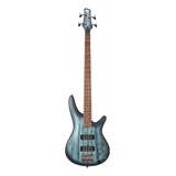 Contrabaixo Ibanez Sr300e Svm 4 Cordas Cor Azul Orientação Da Mão Destro