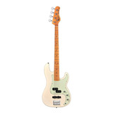 Contrabaixo Tagima Woodstock Tw65 Branco Vintage 4 Cordas