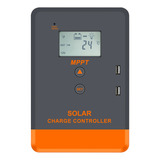 Controlador Carga Paineis Solares Regulador 40a Mppt Real