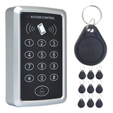 Controlador De Acesso Rfid 125khz Até 1000 Usários E 10 Tags