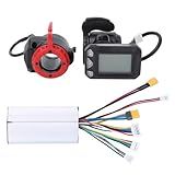 Controlador De Bicicleta Elétrica Kit De Bicicleta Elétrica Conjunto De Acessórios De Controlador De Bicicleta Elétrica De Fibra De Carbono De 5 5 Polegadas Kit De Conversão De