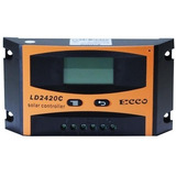 Controlador De Carga 20a 12v 24v Regulador Sistema Solar