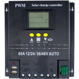 Controlador De Carga 60a 12v 24v