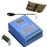 Controlador De Carga Mppt HíBrido Solar E EóLico De 15000W 12V 24V 48V Com Carga De Descarga Gerador De Turbina EóLica Painel Solar Regulador AutomáTico 12V