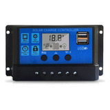 Controlador De Carga Painel Solar 40a Regulador 12v 24v