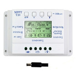 Controlador De Carga Solar 20ah Mppt Pwm 12v E 24v T20