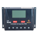 Controlador De Carga Solar 30a 12v 24v Pwm Sun21