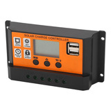Controlador De Carga Solar Display Lcd Gerenciamento De 3
