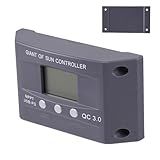 Controlador De Energia Solar Controlador De Carga Solar 12V Regulador De Carga MPPT Regulador De Painel Solar Controladores De Energia Renovável 12V 24V Com 2 Portas USB Regulador Inteligente De