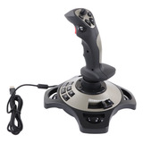 Controlador De Jogo Usb Aircraft Joystick Pc 2113 Pro Simula