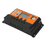 Controlador De Painel Solar Display Lcd Gerenciamento De 3