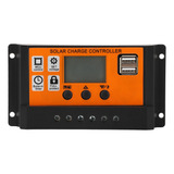 Controlador De Painel Solar Display Lcd Gerenciamento De 3