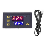 Controlador De Temperatura Sensor 12v Termostato W3220