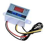 Controlador De Temperatura Termostato Digital W3001 110V 220V Bivolt 1500W Para Chocadeira Freezer Geladeira Aquecedor Digital