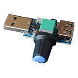Controlador De Velocidade Ventilador Usb Dc 4v 12v 5w