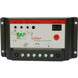 Controlador De Voltagem Para Placa Solar 12v E 24v 10a