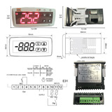 Controlador Relógio Painel De Temperatura Coel E31 C 220v