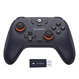 Controlador Sem Fio GameSir Nova Lite 2 4g Para PC Com Windows IPhone Android Switch E Steam Deck Controle Bluetooth Gamepad Com Gatilho De Efeito Hall Turbo Vibração Rumble Roxo Escuro 