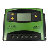Controlador Solar Carga Pwm Lcd 60a Regulador Lucky