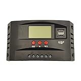 Controlador Solar Fotovoltaico MPPT 12V 24V Com Regulação Automática De Tensão Controlador De Carregamento Solar Fotovoltaico 12V24V 50A 